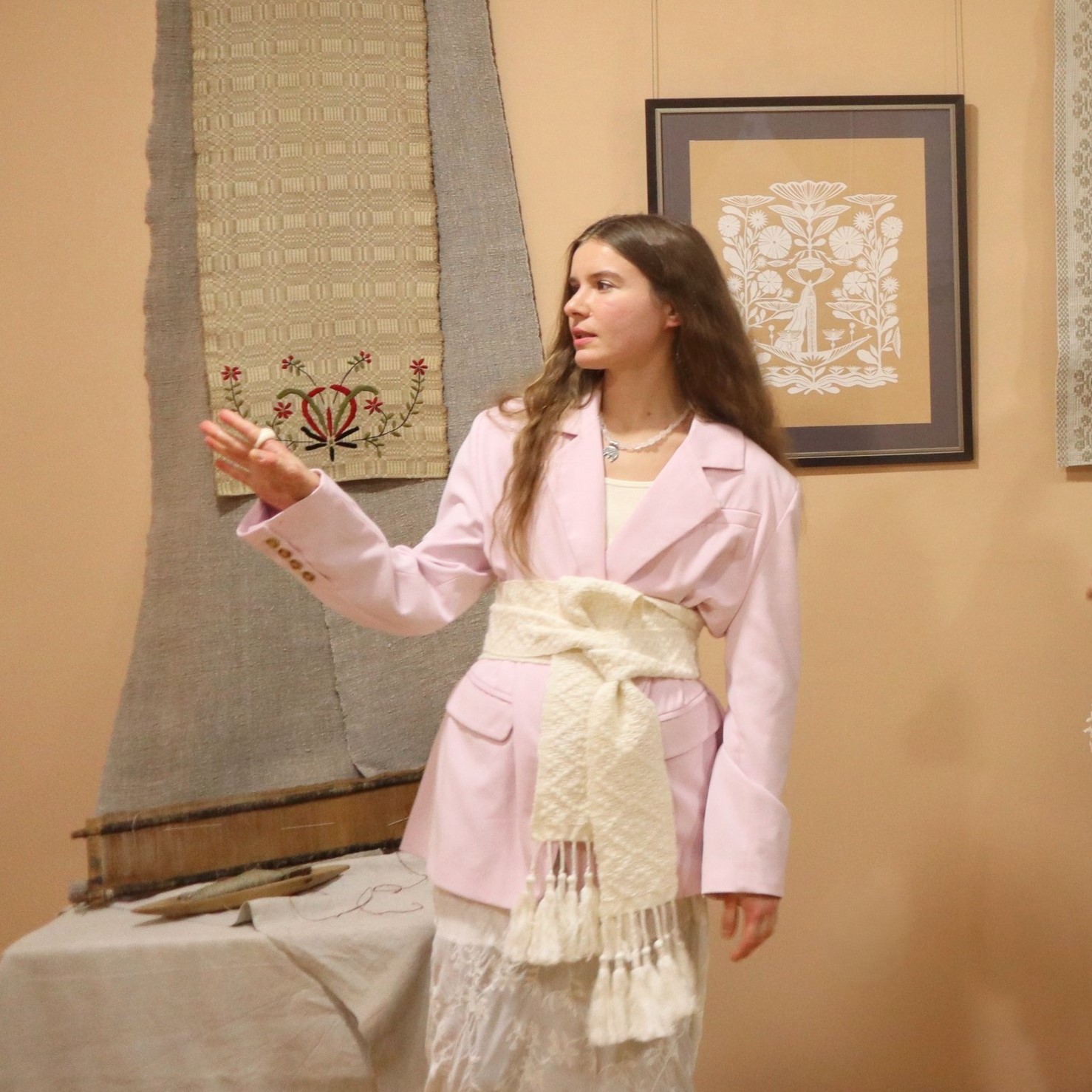 У музеі адкрылася выстава выцінанак